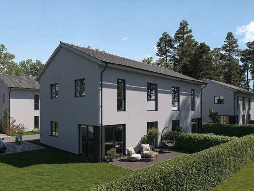 Doppelhaushälfte zum Kauf - Erstbezug provisionsfrei 419.500 € 4 Zimmer 117,3 m² 263 m² Grundstück Bernau Bernau bei Berlin 16321