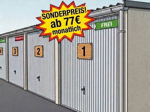 Garage zur Miete provisionsfrei 77 € Mitte Dortmund 44147
