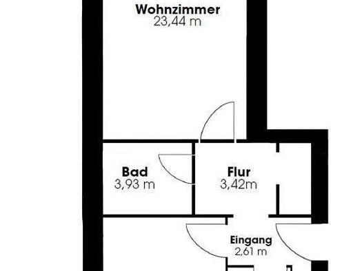 Wohnung zur Miete 1.050 € 2 Zimmer 57 m² 3. Geschoss frei ab 01.04.2026 Ostend Frankfurt 60314