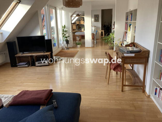 Studio zur Miete Tauschwohnung 1.050 € 3 Zimmer 110 m² 5. Geschoss Friedrichshain Berlin 10245