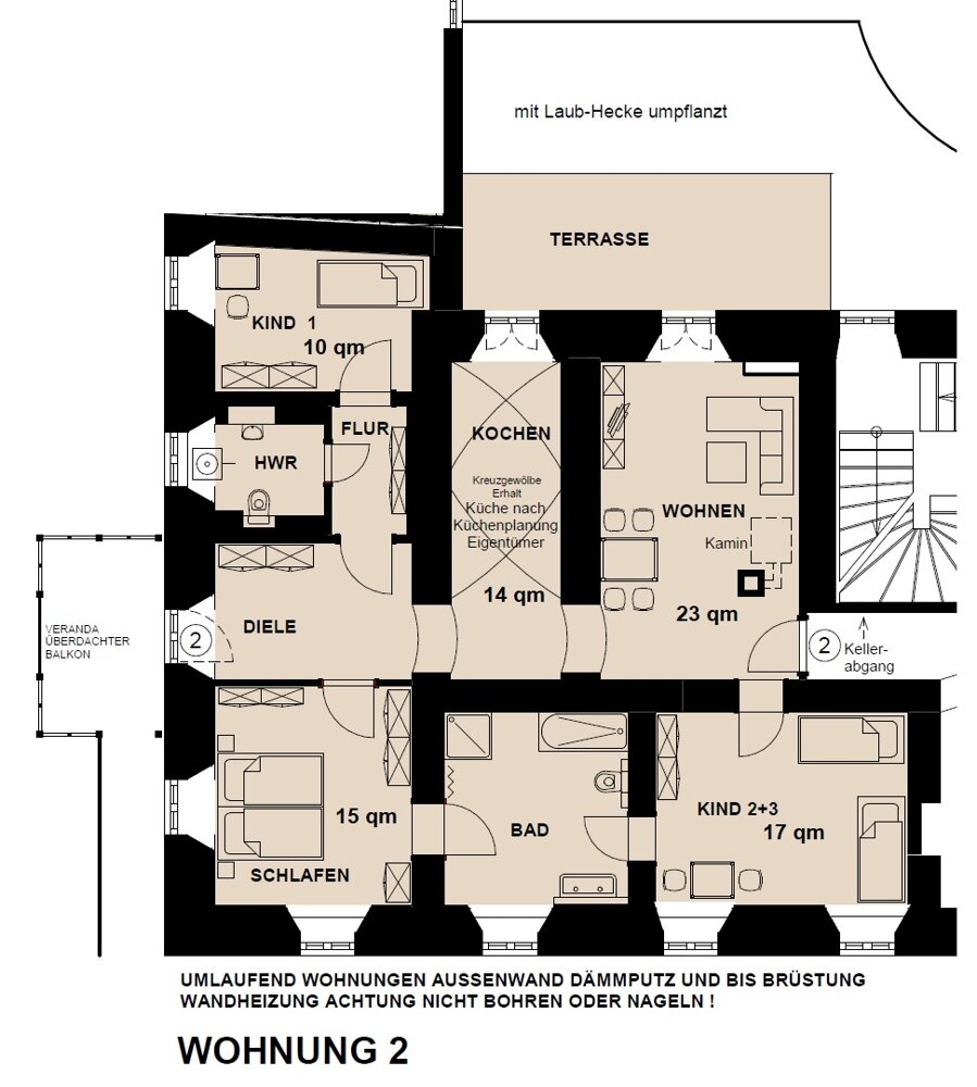 Wohnung zur Miete 1.240 € 4 Zimmer 124 m²<br/>Wohnfläche EG<br/>Geschoss 01.02.2025<br/>Verfügbarkeit Wasserturmstraße 16 Grimma Grimma 04668