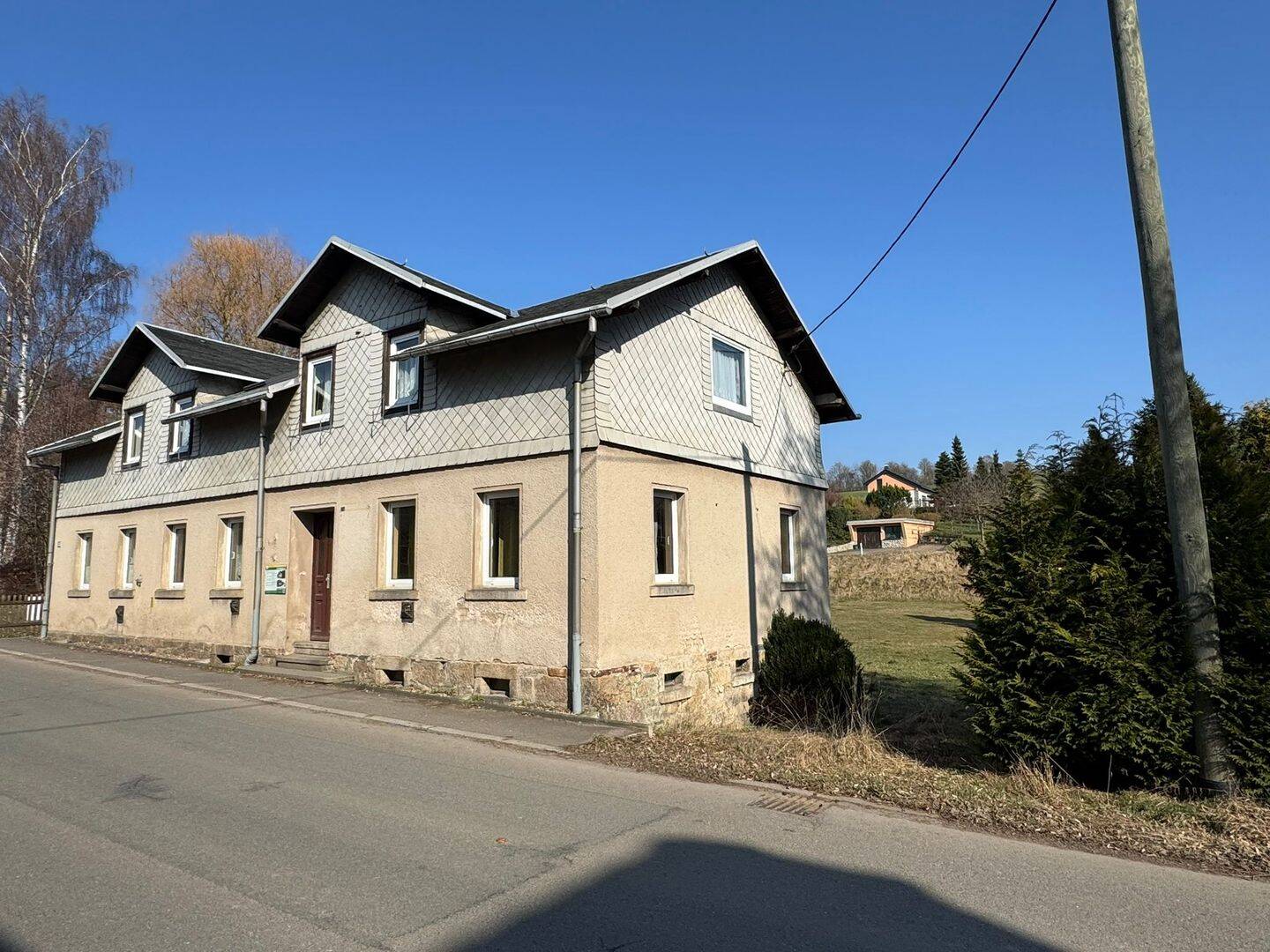 Immobilie in Lengenfeld - Großzügiges Grundstück mit Sanierungshaus und zusätzlichem Baugrundstück in Waldkirchen (Sachsen) - Bild 0