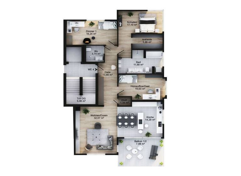 Sonstiges zum Kauf - Erstbezug provisionsfrei als Kapitalanlage geeignet 979.000 € 4 Zimmer 139,5 m² Schweinheim Bonn 53177