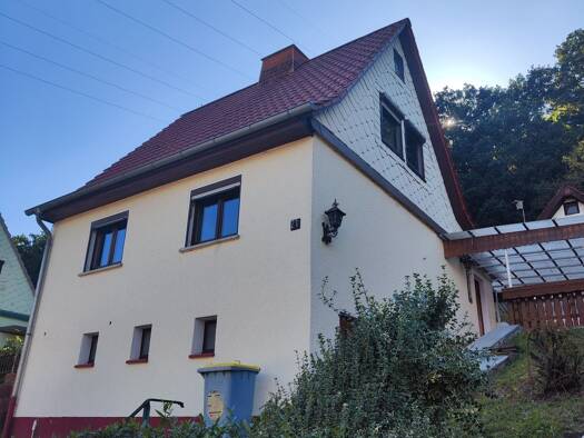Einfamilienhaus zum Kauf 80.000 € 3 Zimmer 94,6 m² 631 m² Grundstück frei ab sofort Dorndorf Krayenberggemeinde 36460