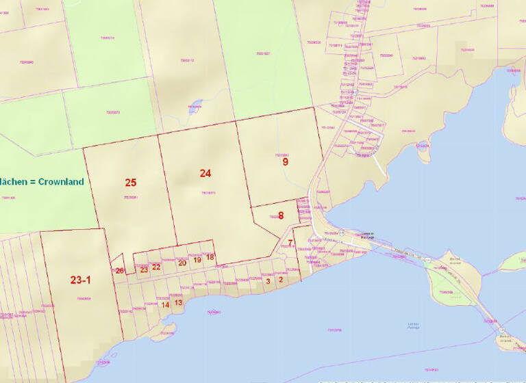 Grundstück zum Kauf 93.500 € 313.000 m² Grundstück Perry Lane Lot 25 Louisdale 010
