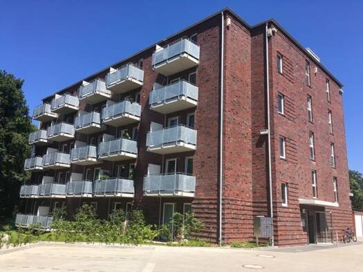 Wohnung zur Miete 600 € 1,5 Zimmer 32,2 m² Geschoss 3/4 frei ab sofort Eggersweide 23 Farmsen-Berne Hamburg 22159