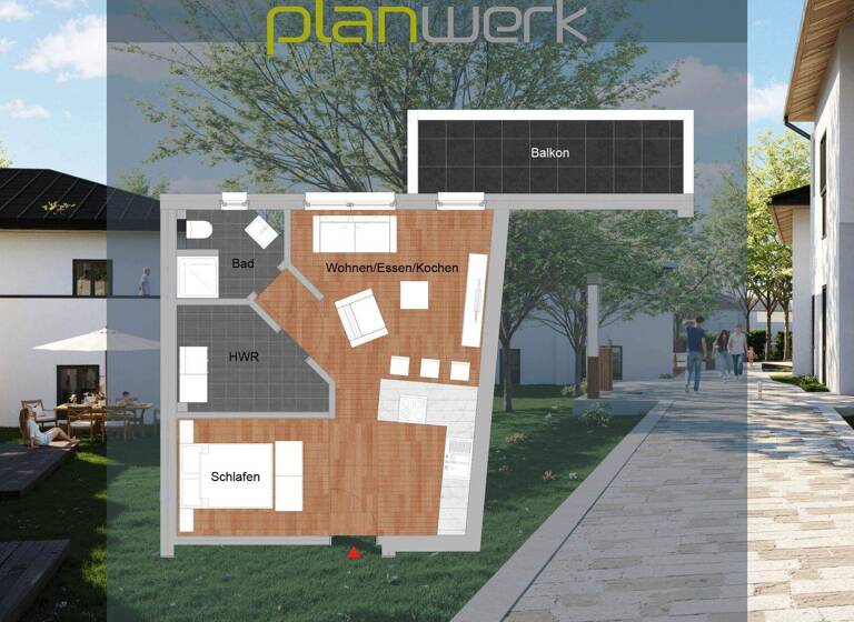 Wohnung zum Kauf - Erstbezug provisionsfrei 215.000 € 2 Zimmer 48,1 m² 1. Geschoss Sponheimer Ring 1 Simmern 55469