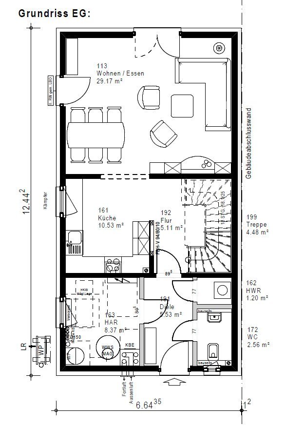 Doppelhaushälfte zum Kauf provisionsfrei 645.984 € 6 Zimmer 189,9 m²<br/>Wohnfläche 375 m²<br/>Grundstück Sexau 79350