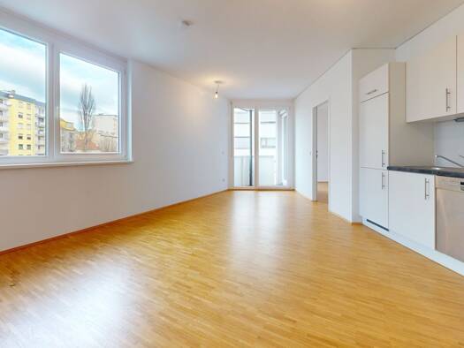 Wohnung zur Miete 502 € 2 Zimmer 49,5 m² 1. Geschoss Oeverseegasse 20 Gries Graz 8020