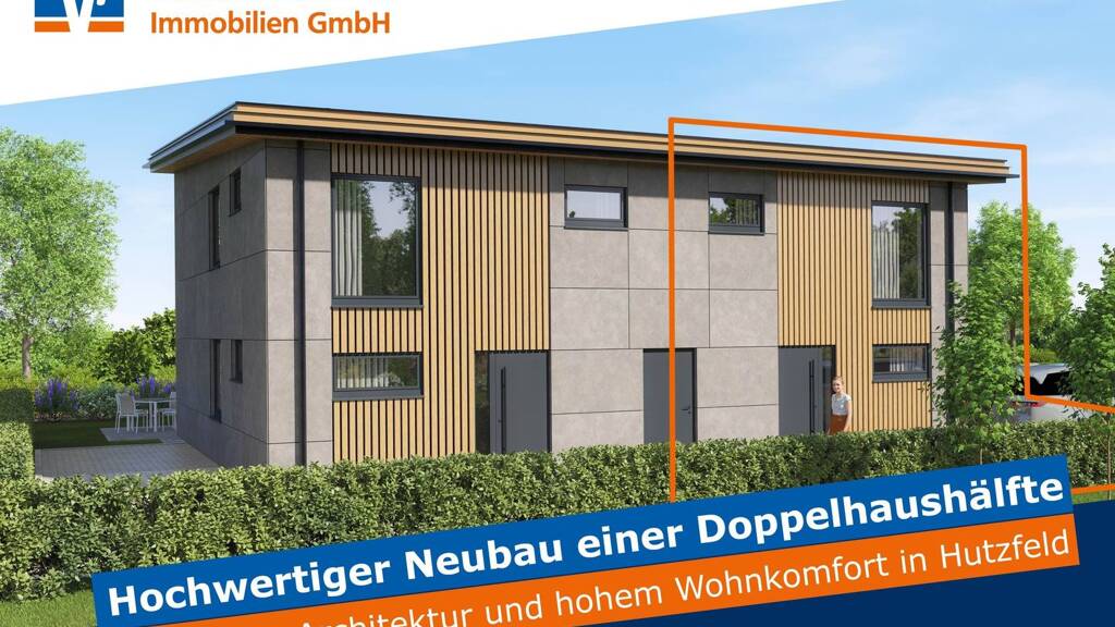 Doppelhaushälfte zum Kauf - Erstbezug 397.500 € 4 Zimmer 132 m² 309 m² Grundstück Hutzfeld Bosau 23715