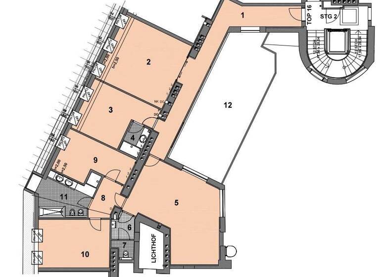 Wohnung zum Kauf 2.190.000 € 5 Zimmer 157,7 m² EG Wien 1090