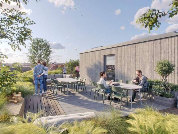 Wohnung zum Kauf - Erstbezug provisionsfrei 569.500 € 2,5 Zimmer 70,3 m² 2. Geschoss Thulestraße  / Ecke Neumannstraße 48 Pankow Berlin 13189