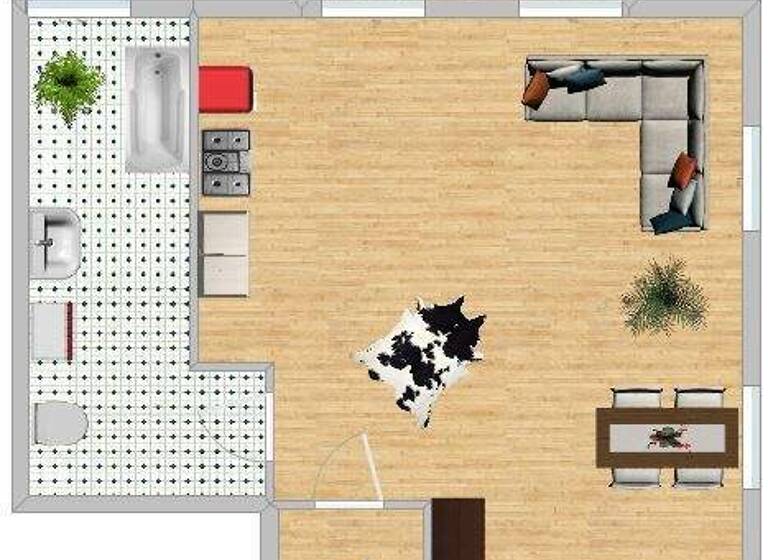 Studio zur Miete 270 € 1 Zimmer 38,8 m² 2. Geschoss Lichtenstein 09350