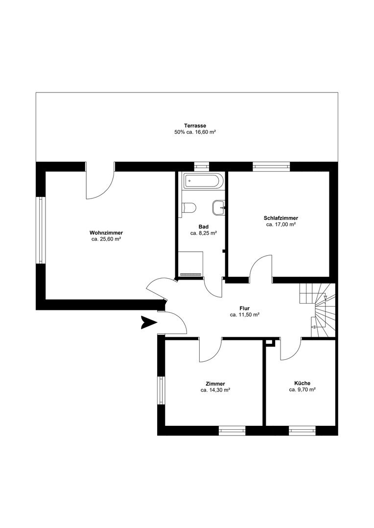 Doppelhaushälfte zum Kauf provisionsfrei 279.000 € 5 Zimmer 125 m²<br/>Wohnfläche 598 m²<br/>Grundstück Wahlbezirk 10 Itzehoe 25524