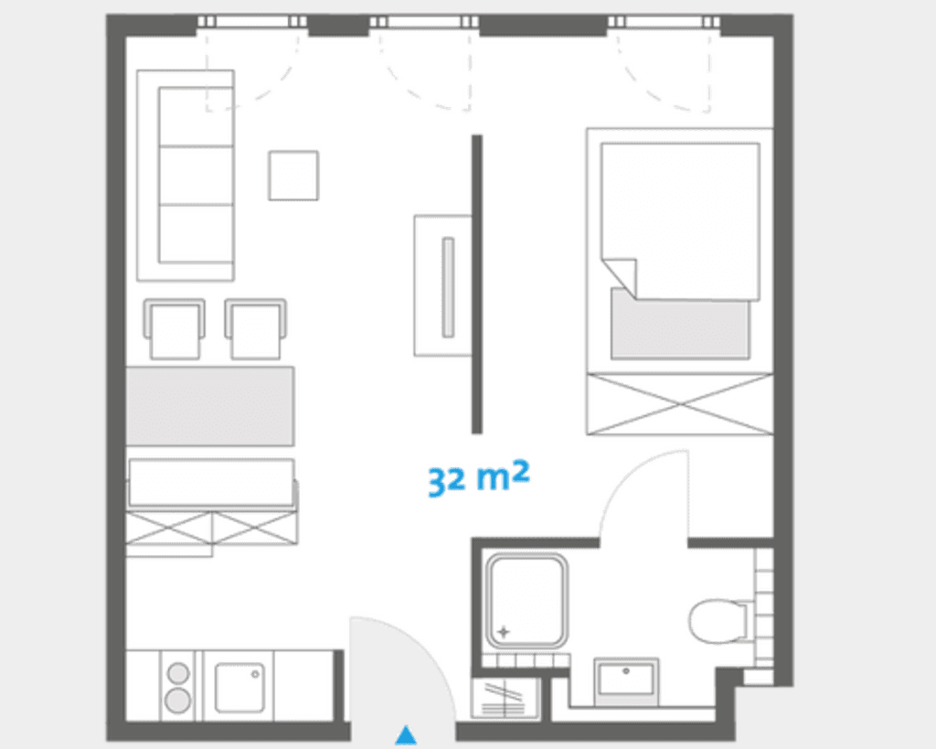 Wohnung zur Miete Wohnen auf Zeit 2.072 € 1 Zimmer 31 m²<br/>Wohnfläche 04.12.2024<br/>Verfügbarkeit Wilhelminenhofstraße Oberschöneweide Berlin 12459