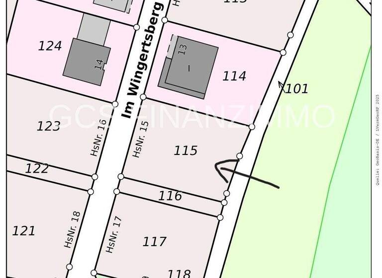 Grundstück zum Kauf 98.000 € 591 m² Grundstück Metzdorf Langsur / Metzdorf 54308
