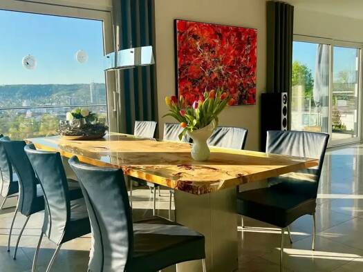 Penthouse zum Kauf provisionsfrei 1.149.000 € 6 Zimmer 247 m² Geschoss 2/4 frei ab sofort Wenigenjena Jena 07749