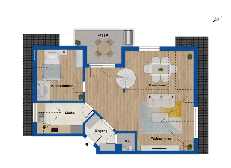 Maisonette zum Kauf 230.000 € 3 Zimmer 88,1 m² 3. Geschoss Lahr 77933