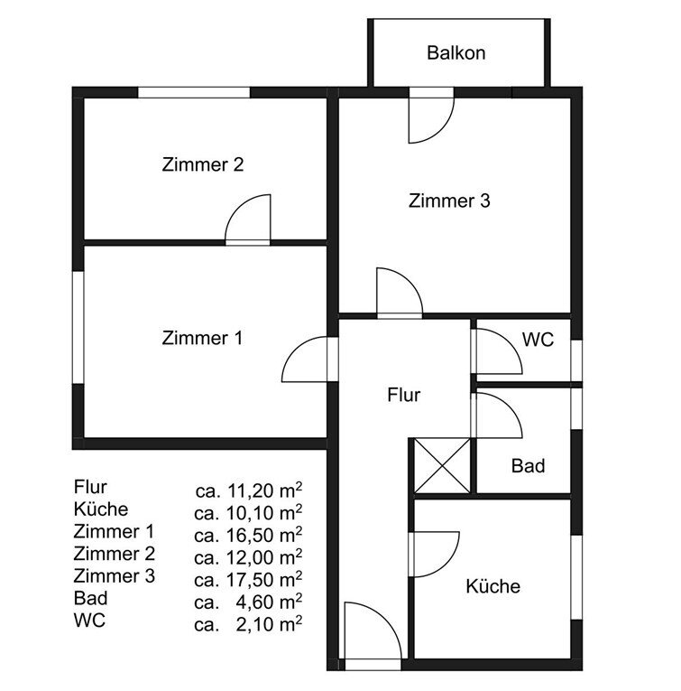 Wohnung zum Kauf 3 Zimmer 74 m²<br/>Wohnfläche 3.<br/>Geschoss Bregenz 6900