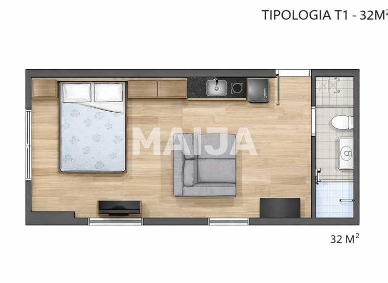 Wohnung zum Kauf 121.000 € 32 m² 12. Geschoss R Alves Guimarães, 1120 São Paulo 05410-003