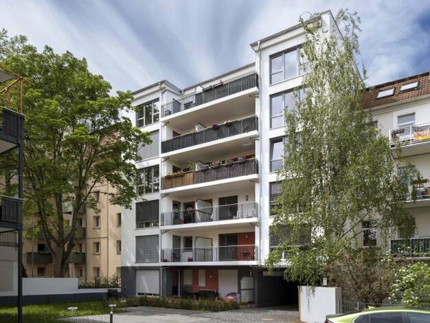 Wohnung zur Miete 1.498 € 4 Zimmer 107,5 m² 1. Geschoss Cichoriusstraße 11 Anger-Crottendorf Leipzig 04318