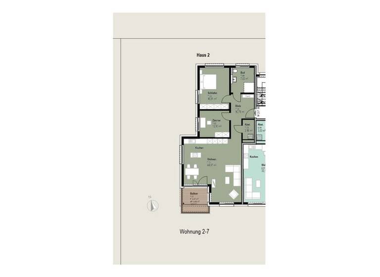 Wohnung zum Kauf - Erstbezug provisionsfrei 467.100 € 3 Zimmer 99,4 m² Northeim 37154