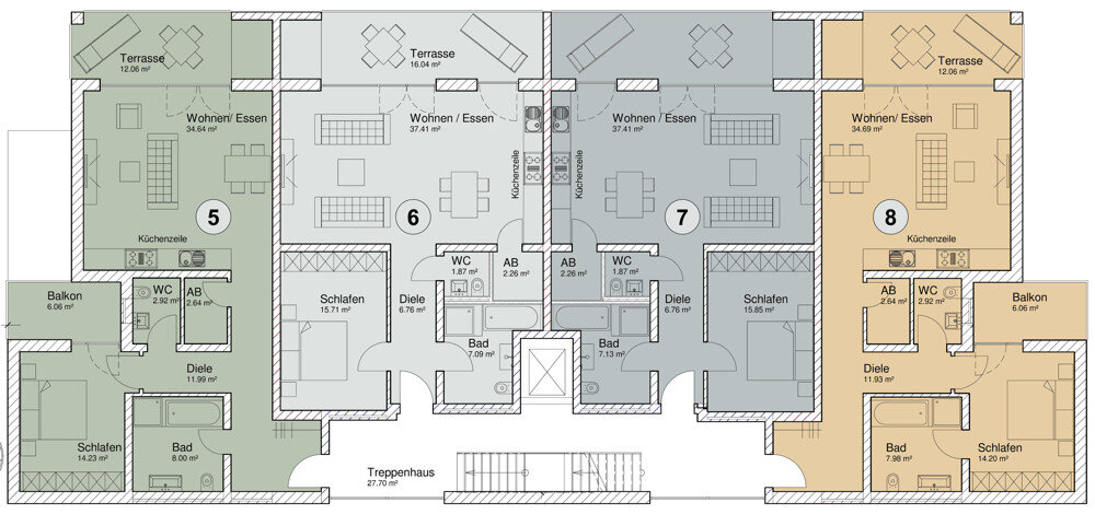 Wohnung zur Miete 1.010 € 2 Zimmer 83,4 m²<br/>Wohnfläche ab sofort<br/>Verfügbarkeit Dachsenhäuser Str. 46 Braubach 56338