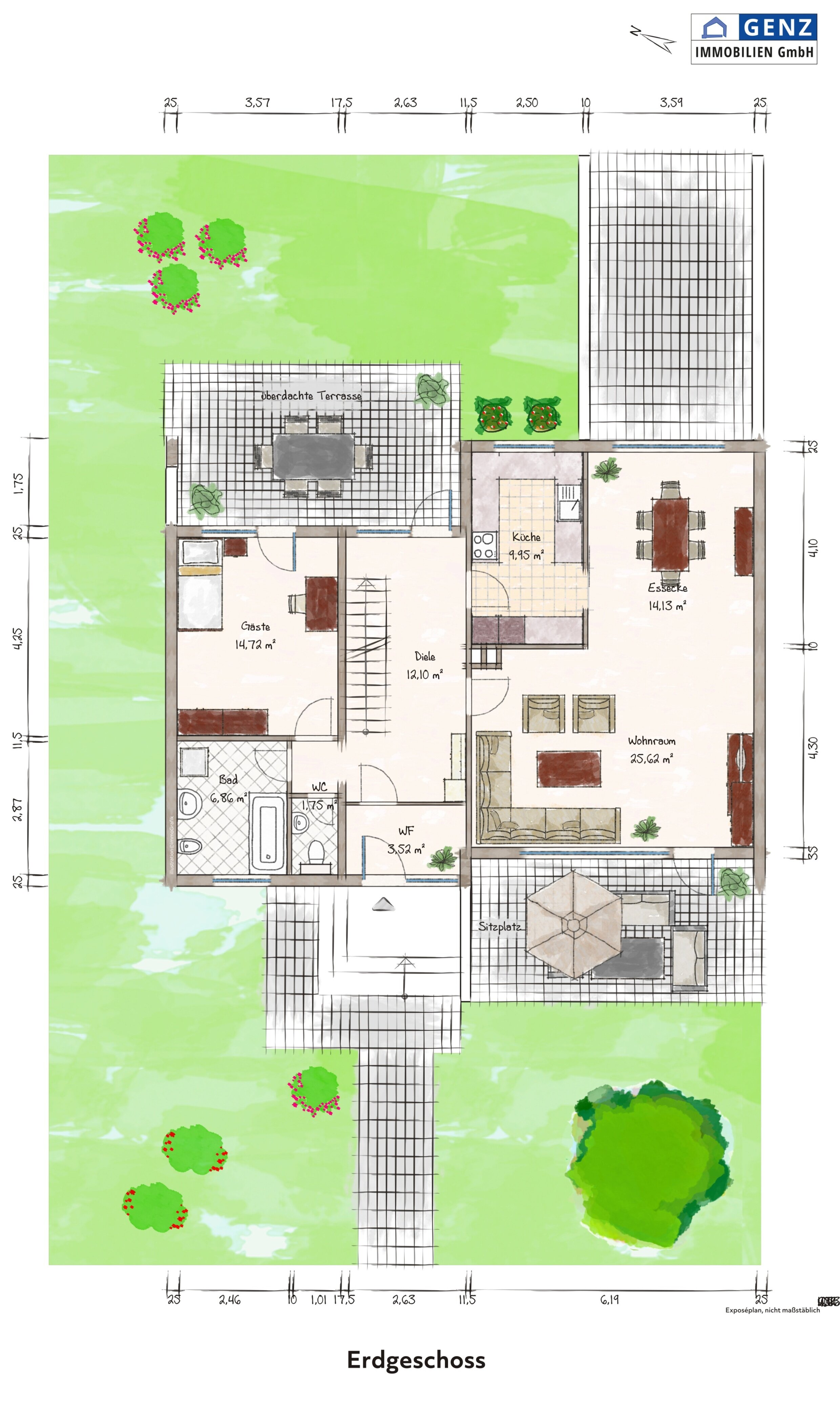 Einfamilienhaus zum Kauf 535.000 € 5 Zimmer 143,8 m²<br/>Wohnfläche 900 m²<br/>Grundstück ab sofort<br/>Verfügbarkeit Grillenweg 10 Neu Wulmstorf Neu Wulmstorf 21629