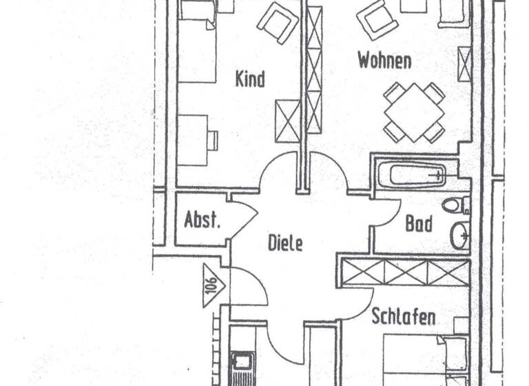 Wohnung zur Miete 850 € 3 Zimmer 71,2 m² 2. Geschoss frei ab 01.07.2026 Rathausallee 127 Garstedt Norderstedt 22846