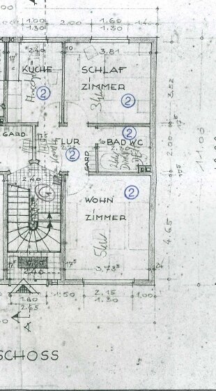 Wohnung zum Kauf 124.900 € 2 Zimmer 47 m²<br/>Wohnfläche 1.<br/>Geschoss Nackenheim 55299