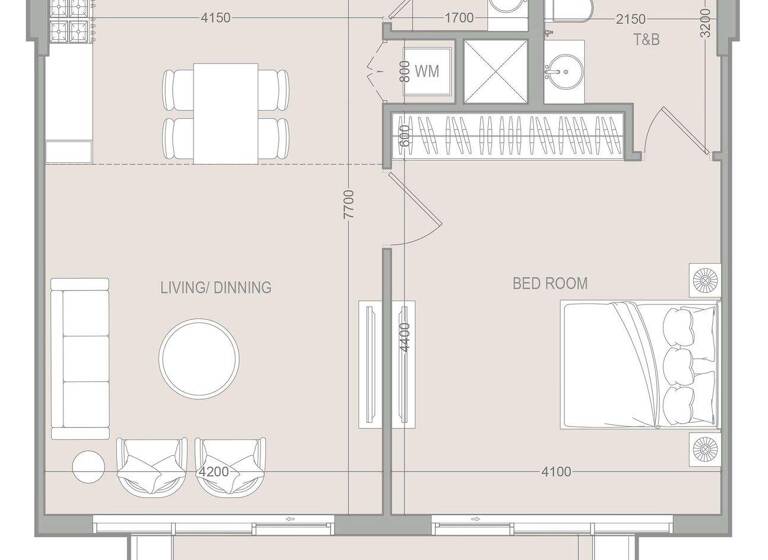 Wohnung zum Kauf provisionsfrei 499.047 € 2 Zimmer 75,9 m² Dubai 00000