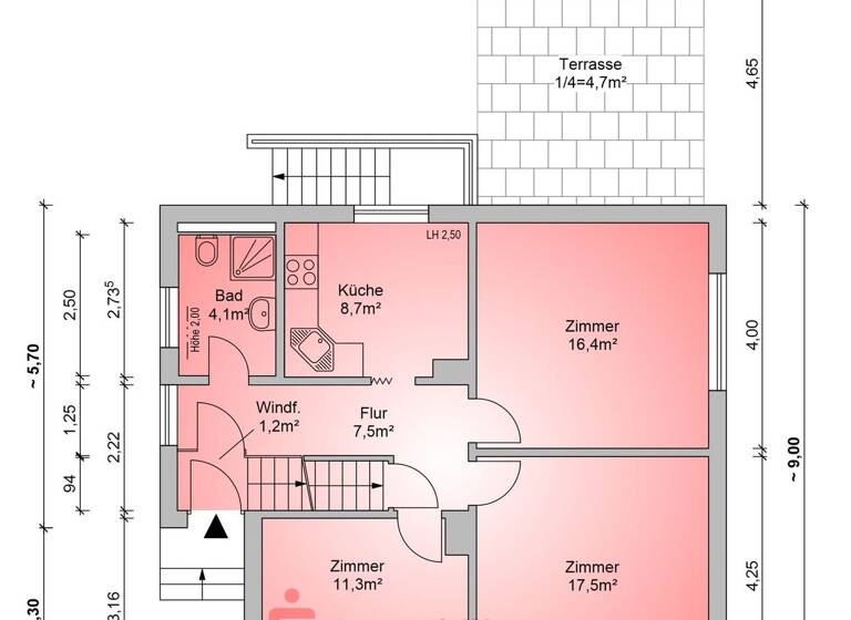Einfamilienhaus zum Kauf 369.000 € 5,5 Zimmer 114,9 m² 786 m² Grundstück Meckelfeld Seevetal 21217