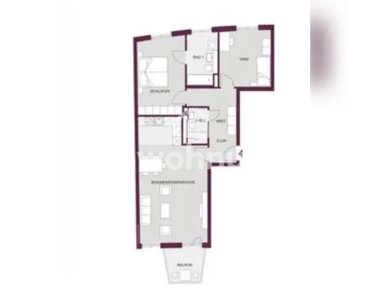 Wohnung zur Miete Tauschwohnung 1.835 € 3 Zimmer 93 m² 2. Geschoss Obergiesing München 81541