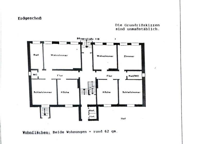 Mehrfamilienhaus zum Kauf 479.000 € 456 m² 366 m² Grundstück Börsenstraße 116 Bant Wilhelmshaven 26382