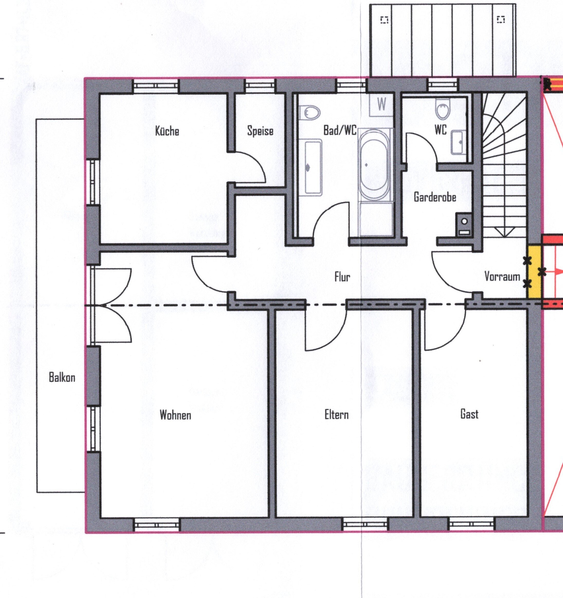 Wohnung zur Miete 1.200 € 3 Zimmer 100 m²<br/>Wohnfläche 1.<br/>Geschoss 01.04.2025<br/>Verfügbarkeit Prutting 83134