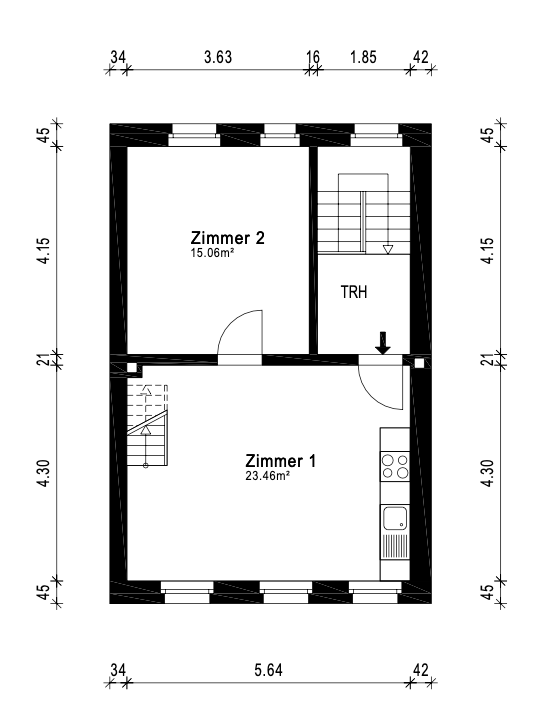 Haus zum Kauf 290.000 € 6 Zimmer 102 m²<br/>Wohnfläche 260 m²<br/>Grundstück Gladbach Mönchengladbach 41061