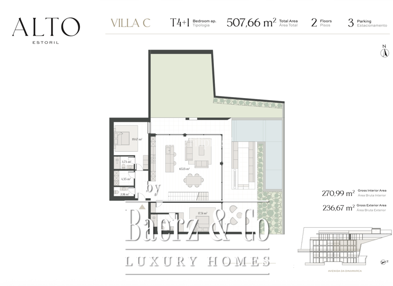 Haus zum Kauf 3.050.000 € 543 m² 543 m² Grundstück cascais e estoril