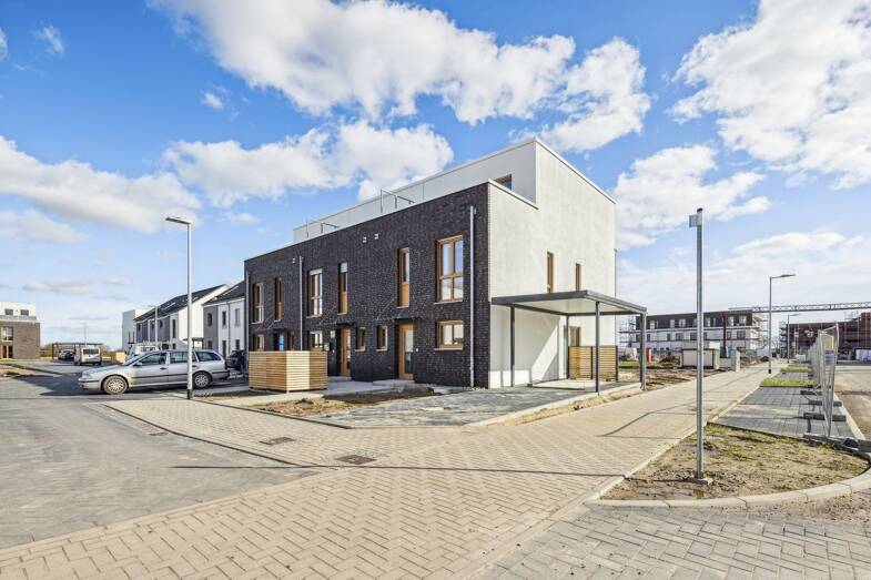 Reihenendhaus zum Kauf - Neubau provisionsfrei 579.900 € 5 Zimmer 158 m² 386 m² Grundstück frei ab sofort Sonnenkamp Allee Reislingen Wolfsburg 38446