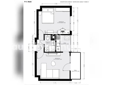 Wohnung zur Miete 749 € 2 Zimmer 37 m² 3. Geschoss Mitte Berlin 10115