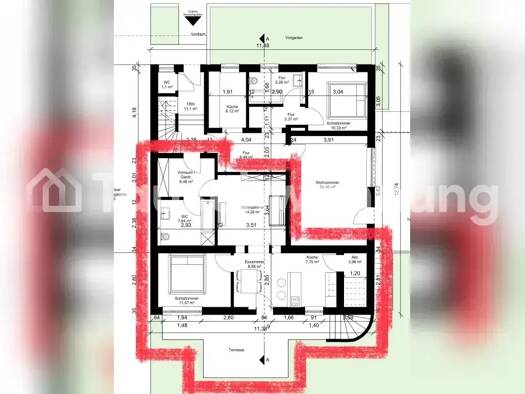 Wohnung zur Miete Tauschwohnung 580 € 2 Zimmer 68 m² EG Otterndorf Hamburg 20535