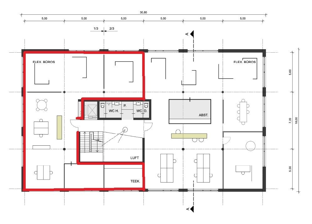 Bürofläche zur Miete 4.180 € 380 m²<br/>Bürofläche Großallmerspann Ilshofen 74532