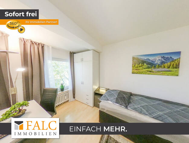 Wohnung zur Miete Wohnen auf Zeit 1.200 € 1 Zimmer 30,8 m² frei ab sofort Schützenbahn 15 Stadtkern Essen 45127