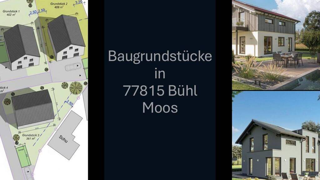 Grundstück zum Kauf 147.422 € 453 m² Grundstück Moos Bühl 77815