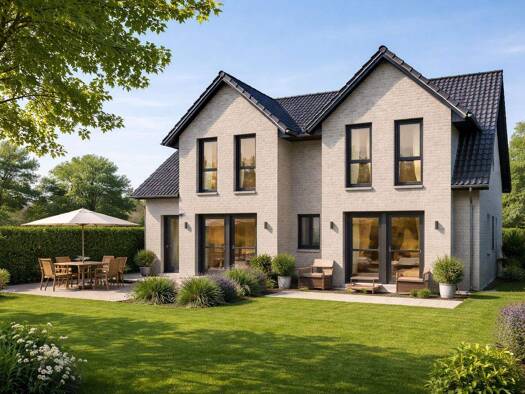 Doppelhaushälfte zum Kauf 780.000 € 4 Zimmer 125 m² 410 m² Grundstück frei ab sofort Rellingen 25462