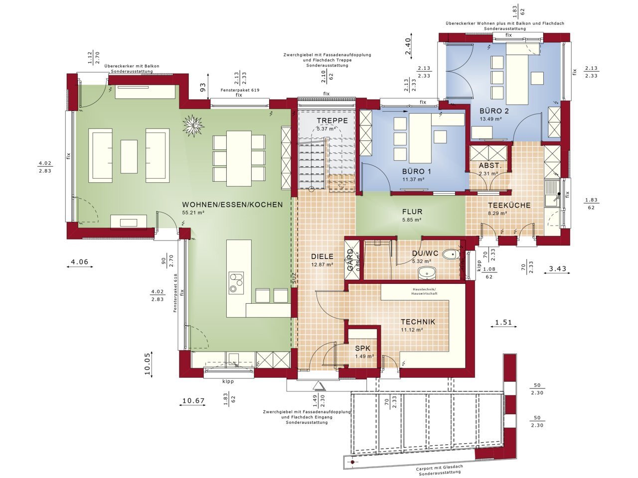 Einfamilienhaus zum Kauf 843.000 € 6 Zimmer 222 m²<br/>Wohnfläche 1.360 m²<br/>Grundstück Barsinghausen - Nord Barsinghausen 30890