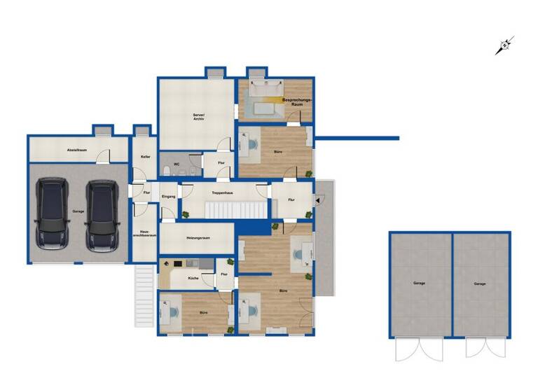 Einfamilienhaus zum Kauf 1.150.000 € 11 Zimmer 293,7 m² 820 m² Grundstück Burggen 86977