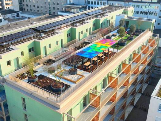 Wohnung zur Miete - Erstbezug 1.190 € 2,5 Zimmer 63,8 m² EG frei ab sofort Rheinstr. 25a Darmstadt 64286