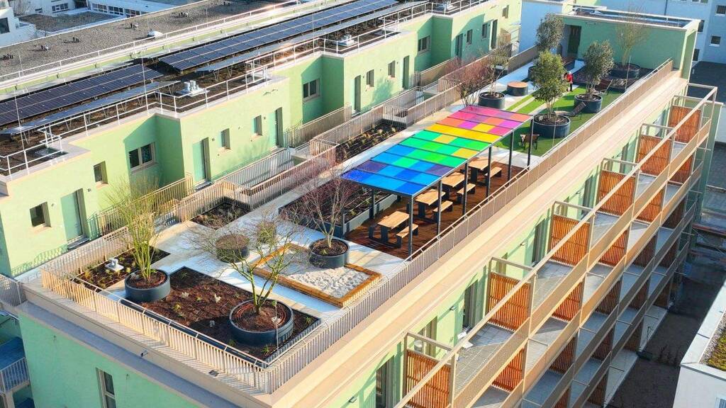 Wohnung zur Miete - Erstbezug 1.190 € 2,5 Zimmer 63,8 m² EG frei ab sofort Rheinstr. 25a Darmstadt 64286