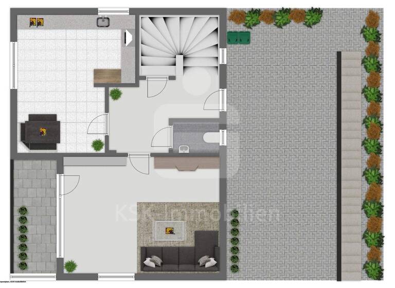 Einfamilienhaus zum Kauf 289.000 € 3 Zimmer 82,9 m² 787 m² Grundstück Allner Hennef 53773