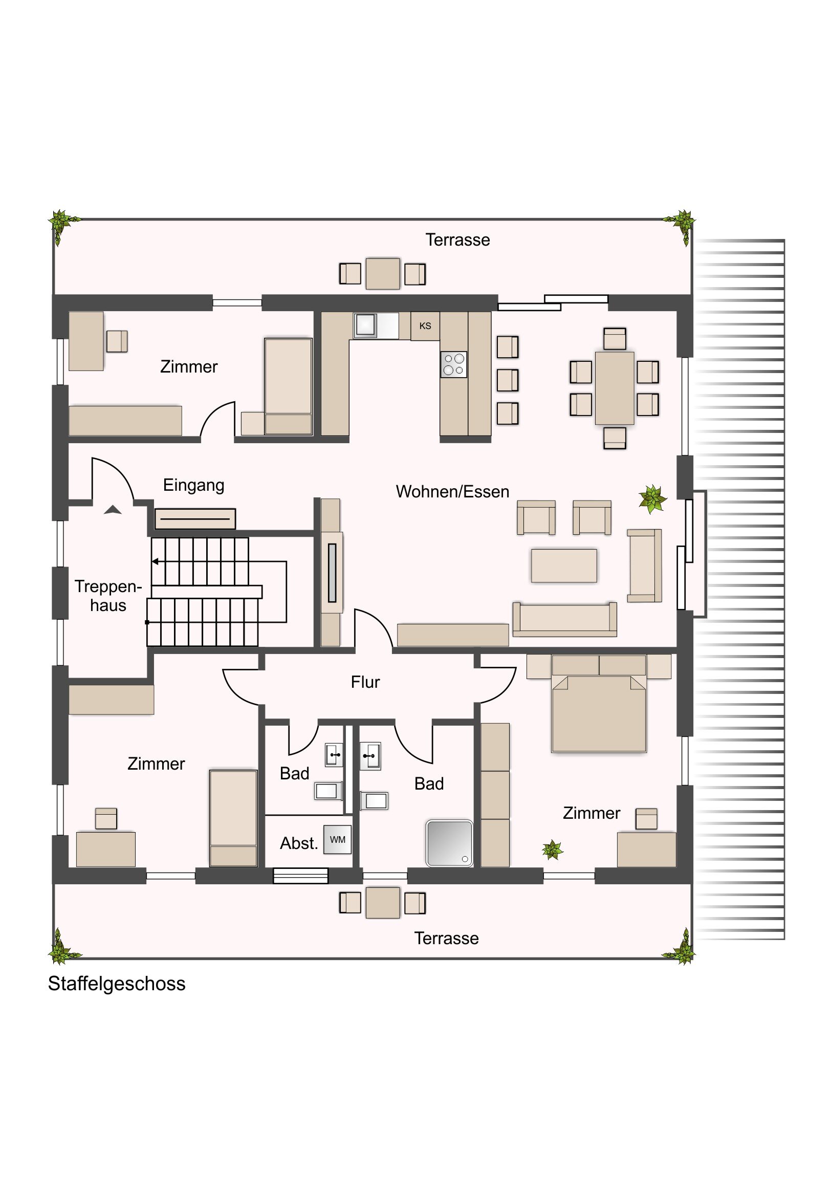 Wohnung zum Kauf 629.900 € 4 Zimmer 135,4 m²<br/>Wohnfläche Borsdorf Borsdorf 04451